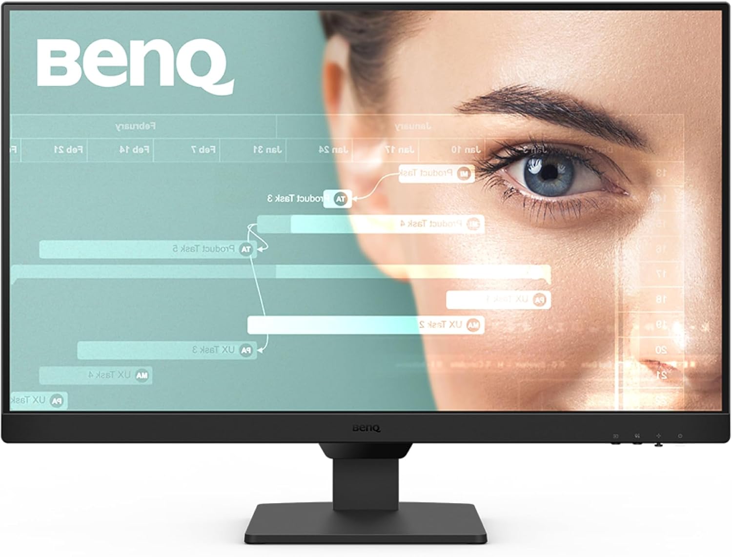 BenQ GW2790 Monitor 27" Eye-Care — FHD, Eyesafe, altavoces